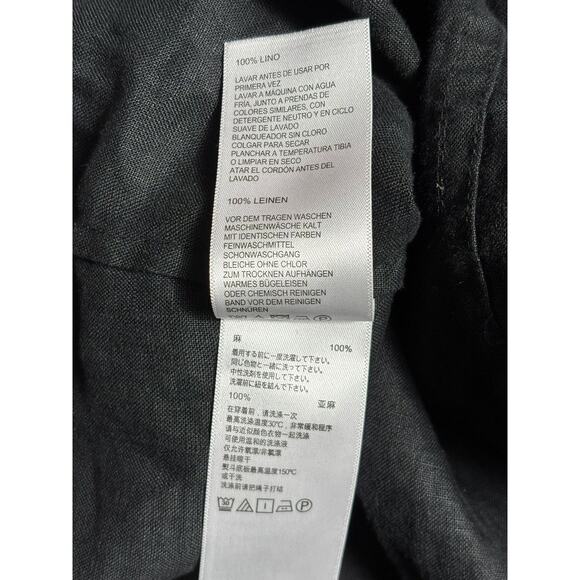 Tommy Bahama Jacket Womens XL Linen Hooded Anorak Full Zip Drawstring Pockets - Picture 5 of 10